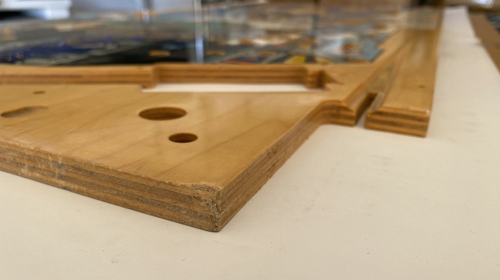 Airborne (Capcom) Silkscreened Playfield PB-4