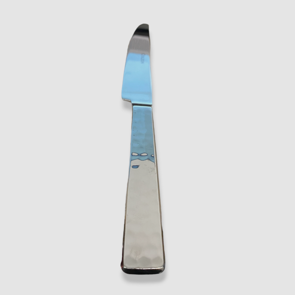 Couzon Silver Ato Hammered Dinner Knife