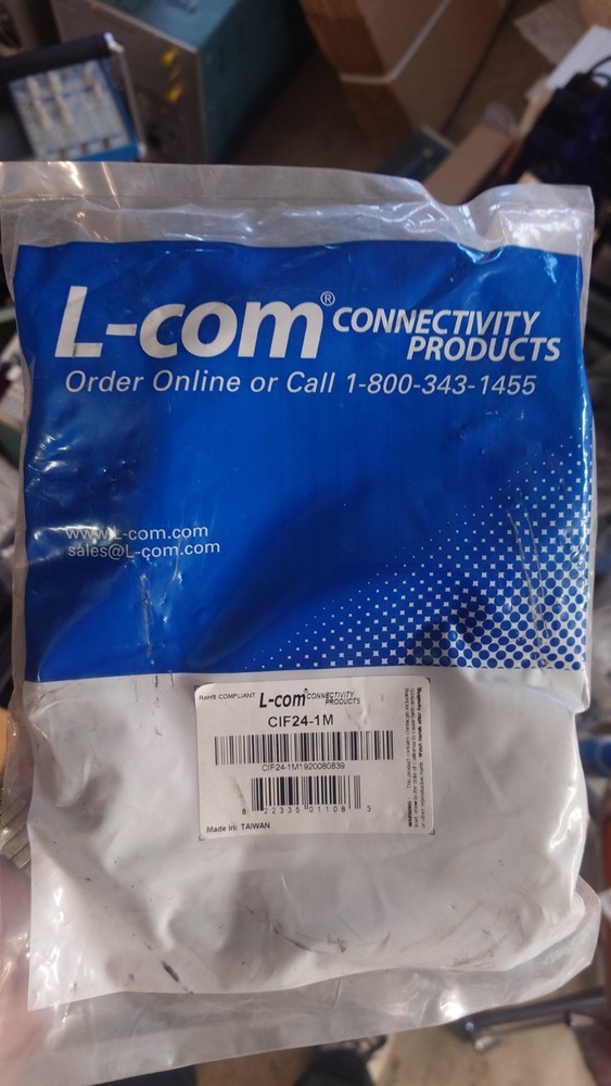 L-com GPIB IEEE-488 CIF24-1M cable
