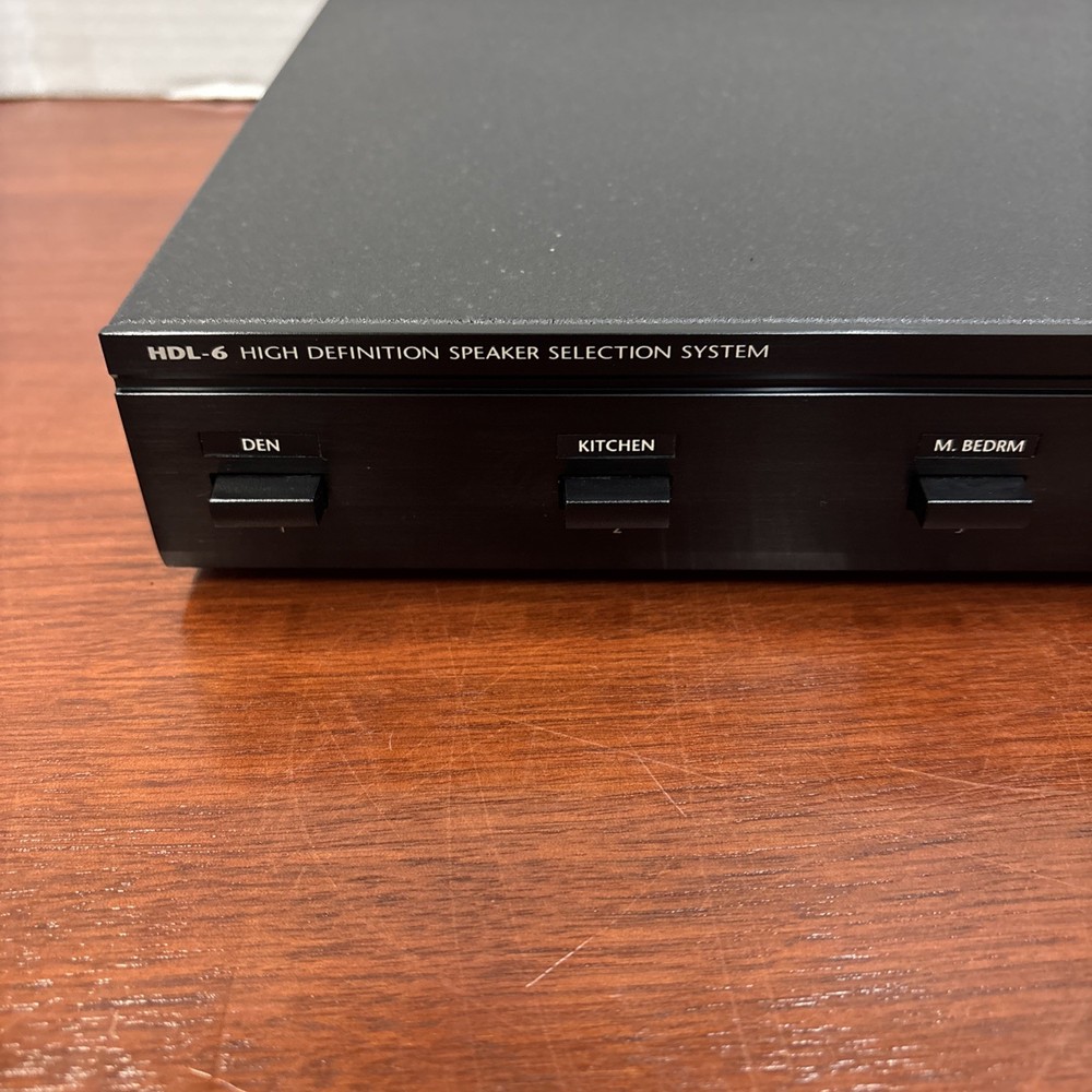 Niles HDL-6 High Definition Speaker Selection System Control Box