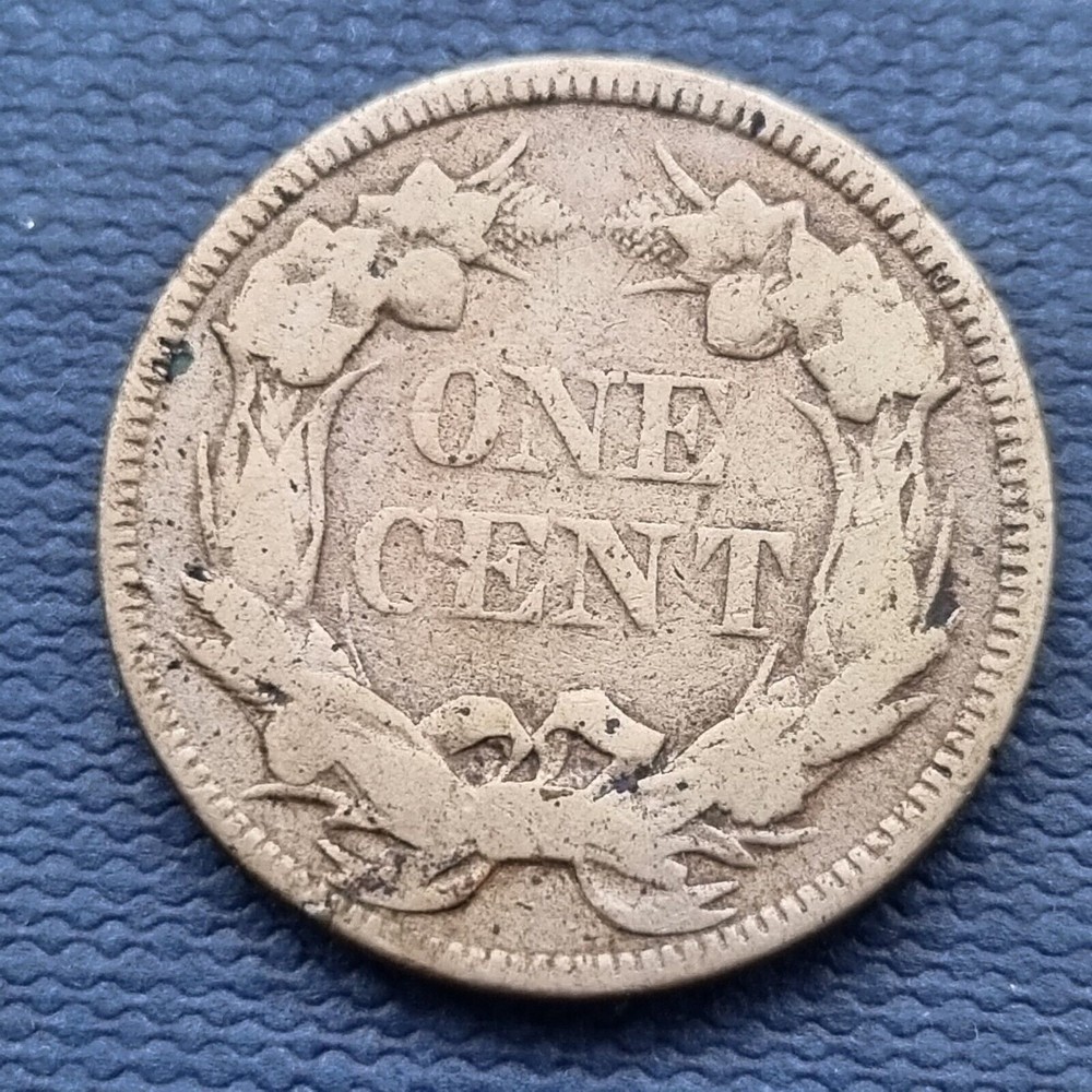 1857 Flying Eagle Cent 1c Better Grade Cleaned #50160