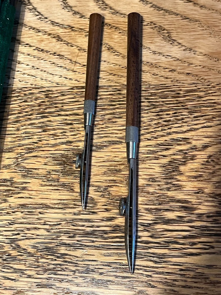 vintage German drafting tool kit