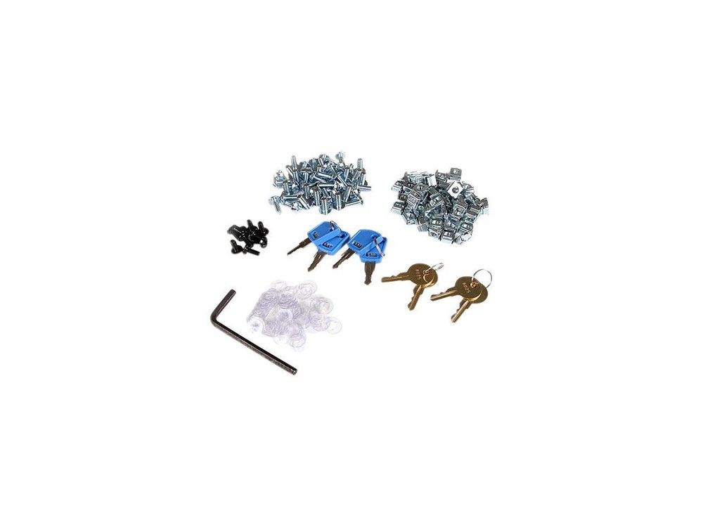 StarTech.com RK1236BKF Portable Server Rack Cabinet - 12U Server Rack - 36 in -