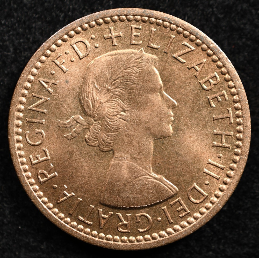 Great Britain 1 Farthing 1956, Coin, Inv#G324