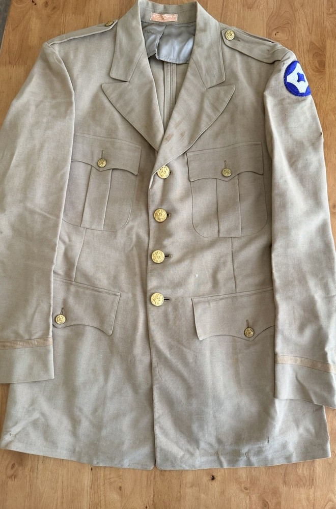 WW2 US Army 4th Service Command Medical Officer Uniform Jacket