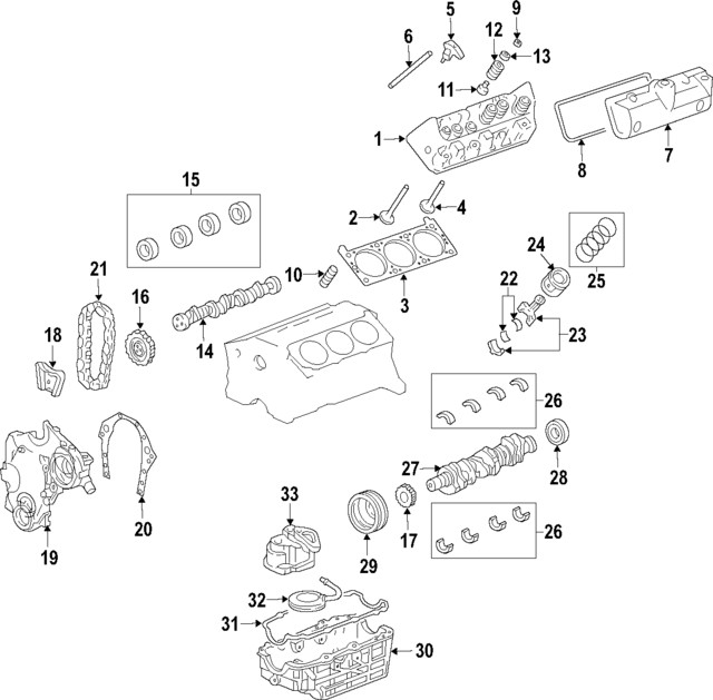 Genuine GM Engine Valve Spring 12600774