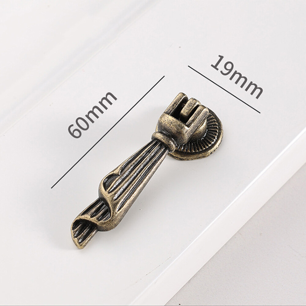 2/5/10Pcs Retro Drop Pull Handle Cabinet Pulls Kitchen Cupboard Door Drawer Knob
