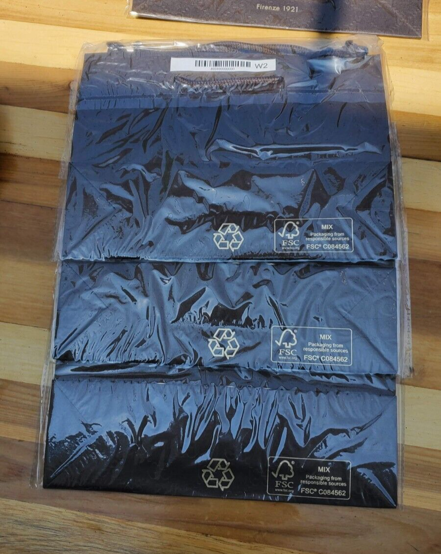 GUCCI Firenze 1921 Paper Shopping Gift Bag - Brand New Wrapped 9x6.7x2.5