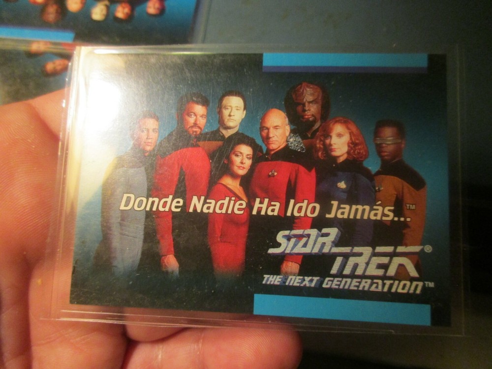1992 Paramount Star Trek Cover Card 01B - Spanish Version
