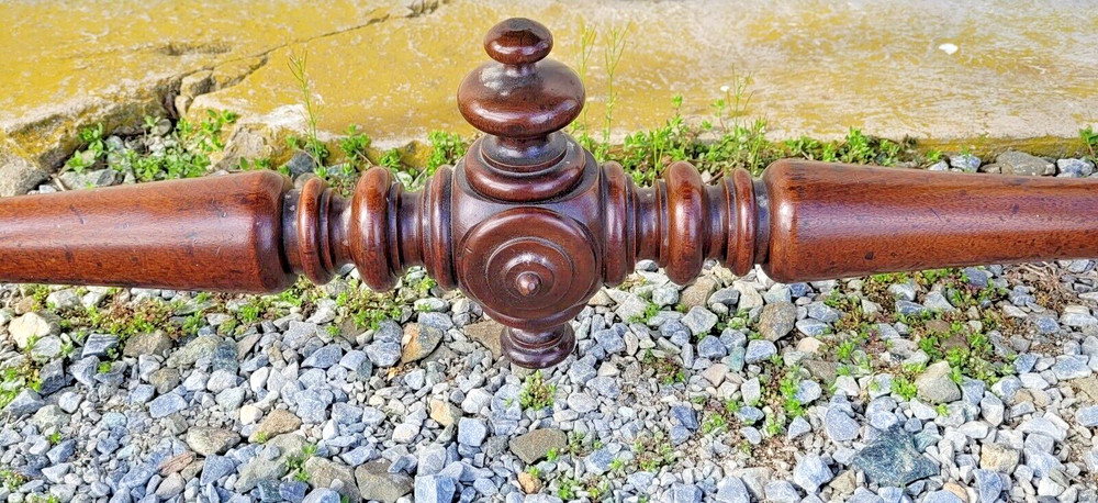 ANTIQUE WALNUT AMERICAN GOTHIC CONSOLE / SERVER