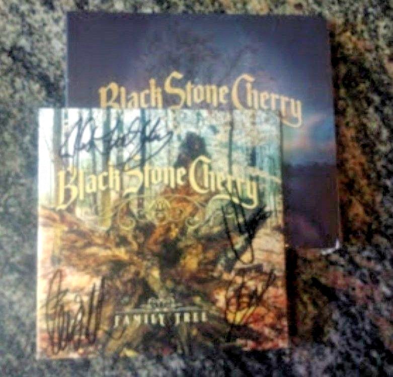 AUTOGRAPHED SIGNED Black Stone Cherry Family Tree  CD