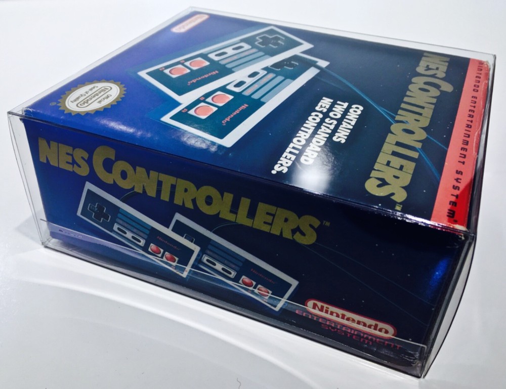 1 Box Protector for the Original NES Controller Box! See pictures! Display Case