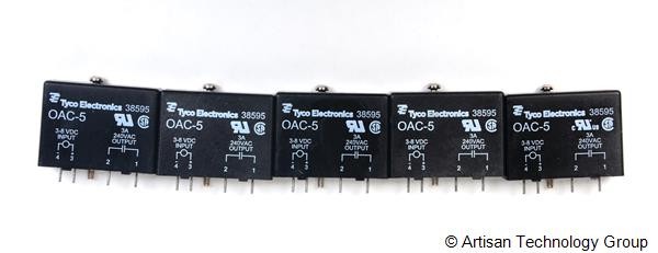 Tyco Electronics OAC-5 Input/Output Modules, Pack of 5