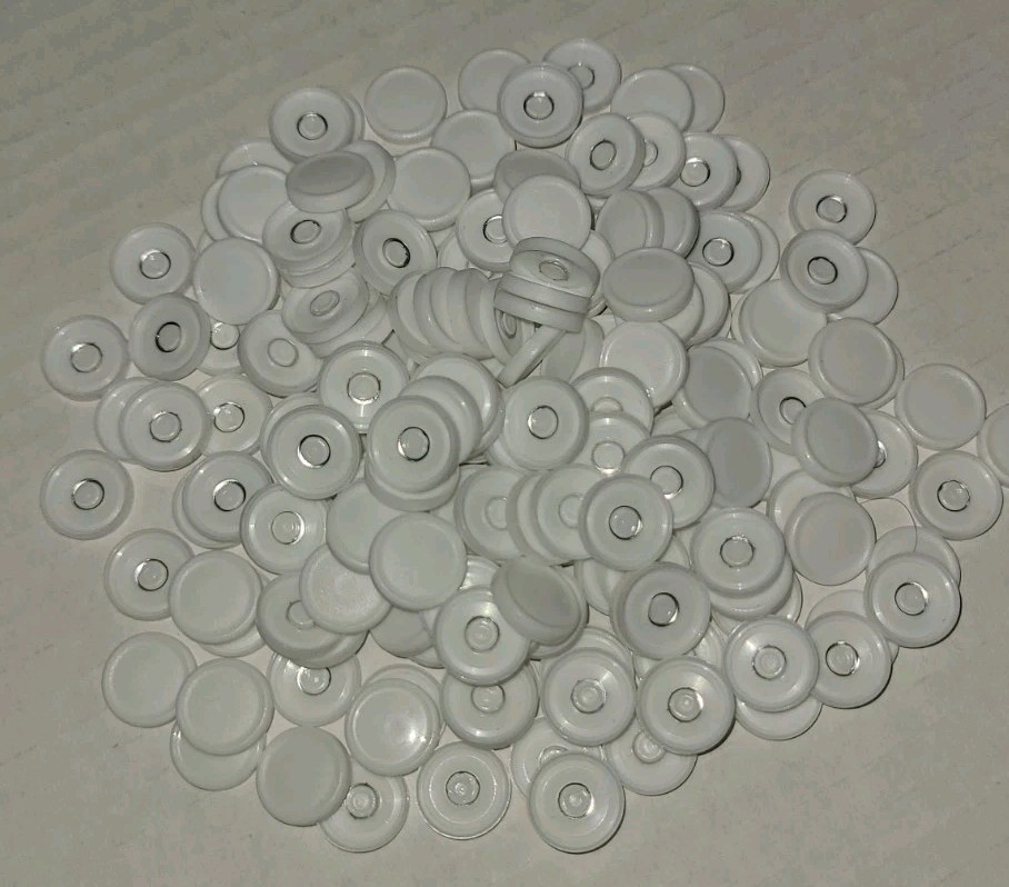Medicine Vial Caps White small 200pcs