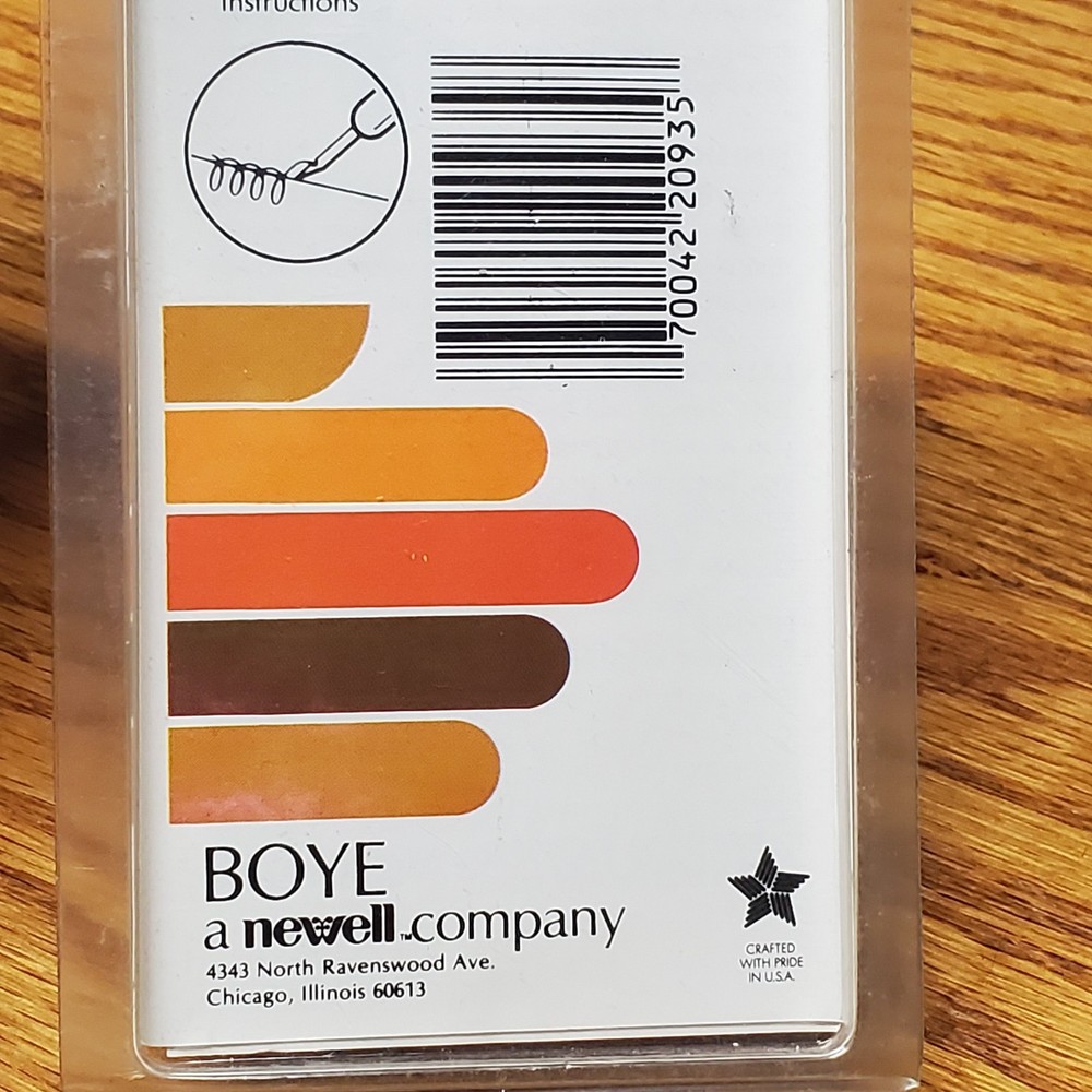Boye Deluxe LOOP EMBROIDERY TOOL 7247 NEW Sealed - FREE Ship