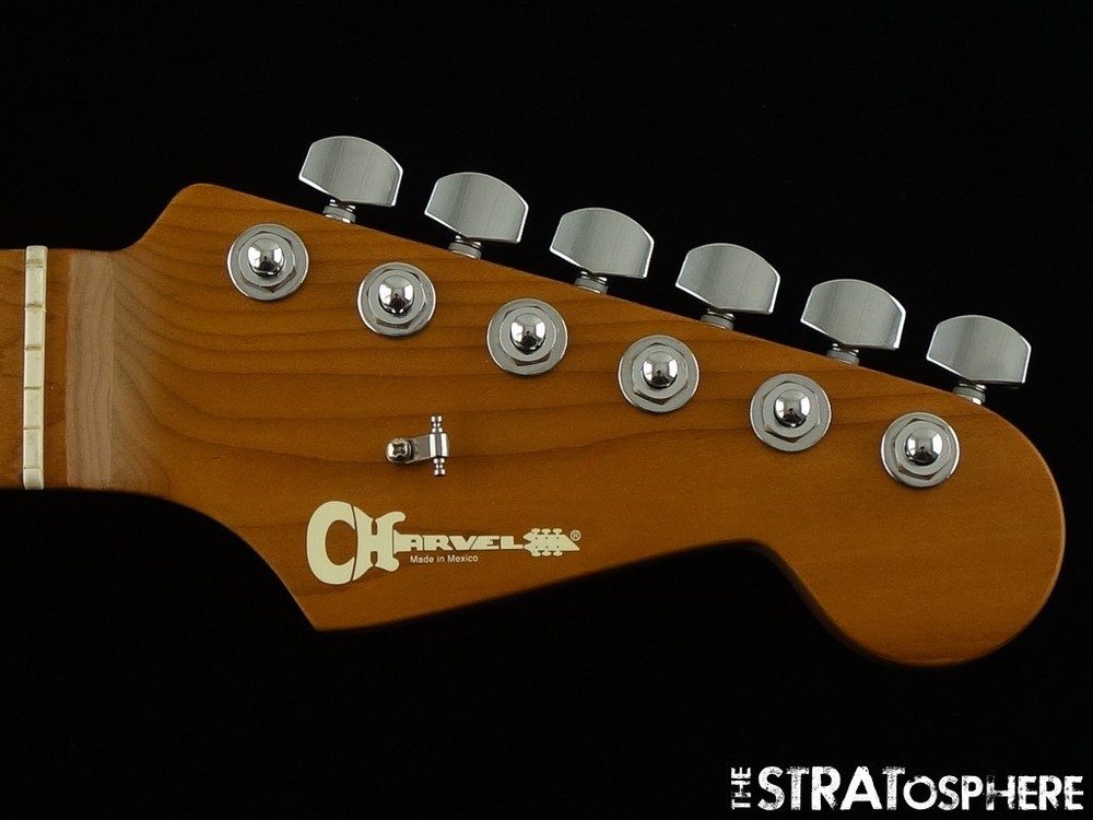 Charvel Pro Mod DK22 NECK + LOCKING TUNERS Compound Speed Caramelized Maple