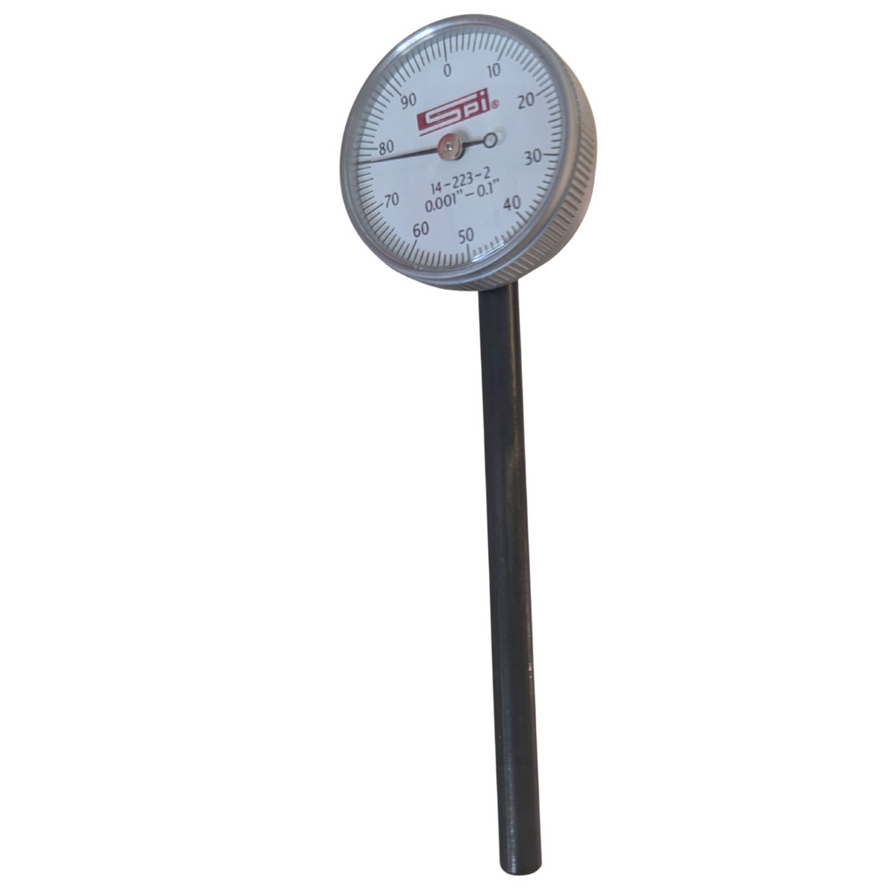 SPI Back Plunger Dial Indicator Set .0001" – 1" Contour Kit w/ Case