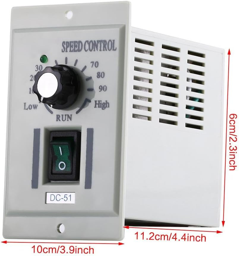 DC Motor Speed Controller, AC 110V Input DC 24V-90V Output DC Motor Speed Contro