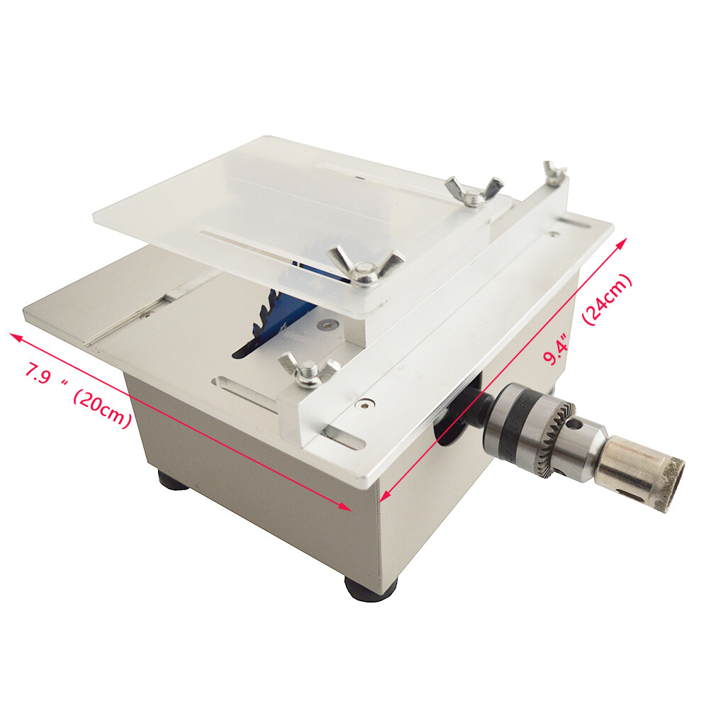 Miniature Precision Table Saw Blade DIY Woodworking Cutting Machine Portable