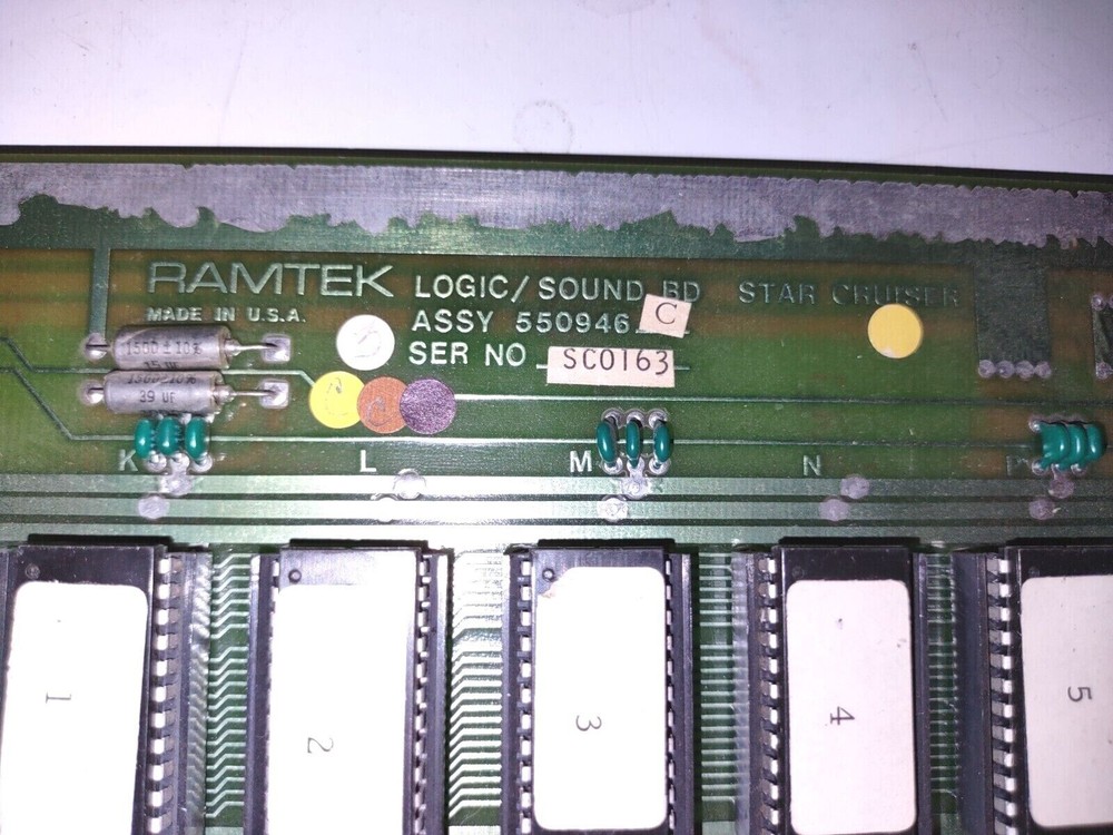 ramtek star cruiser arcade pcb #3