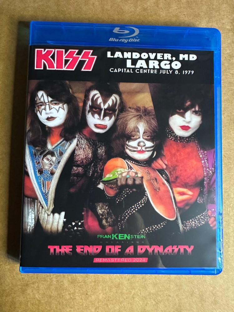 KISS - Live in Largo 1979 Remastered Blu-ray Ace Frehley Gene Simmons