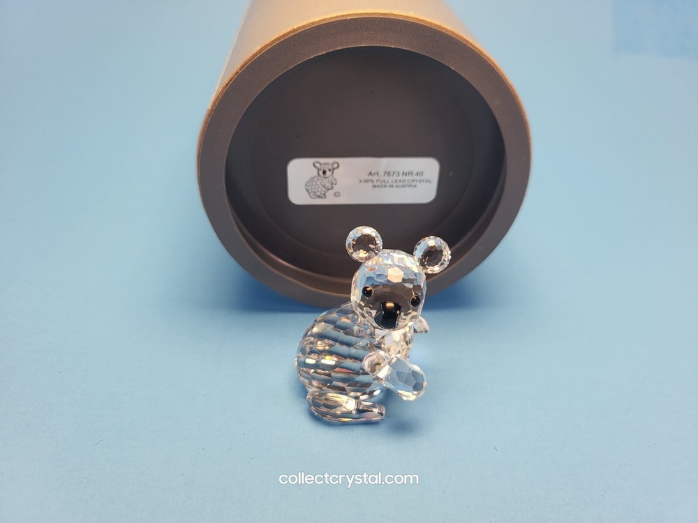 Swarovski Large Koala, Version 1 Right Facing # 014366 1.75" MIB