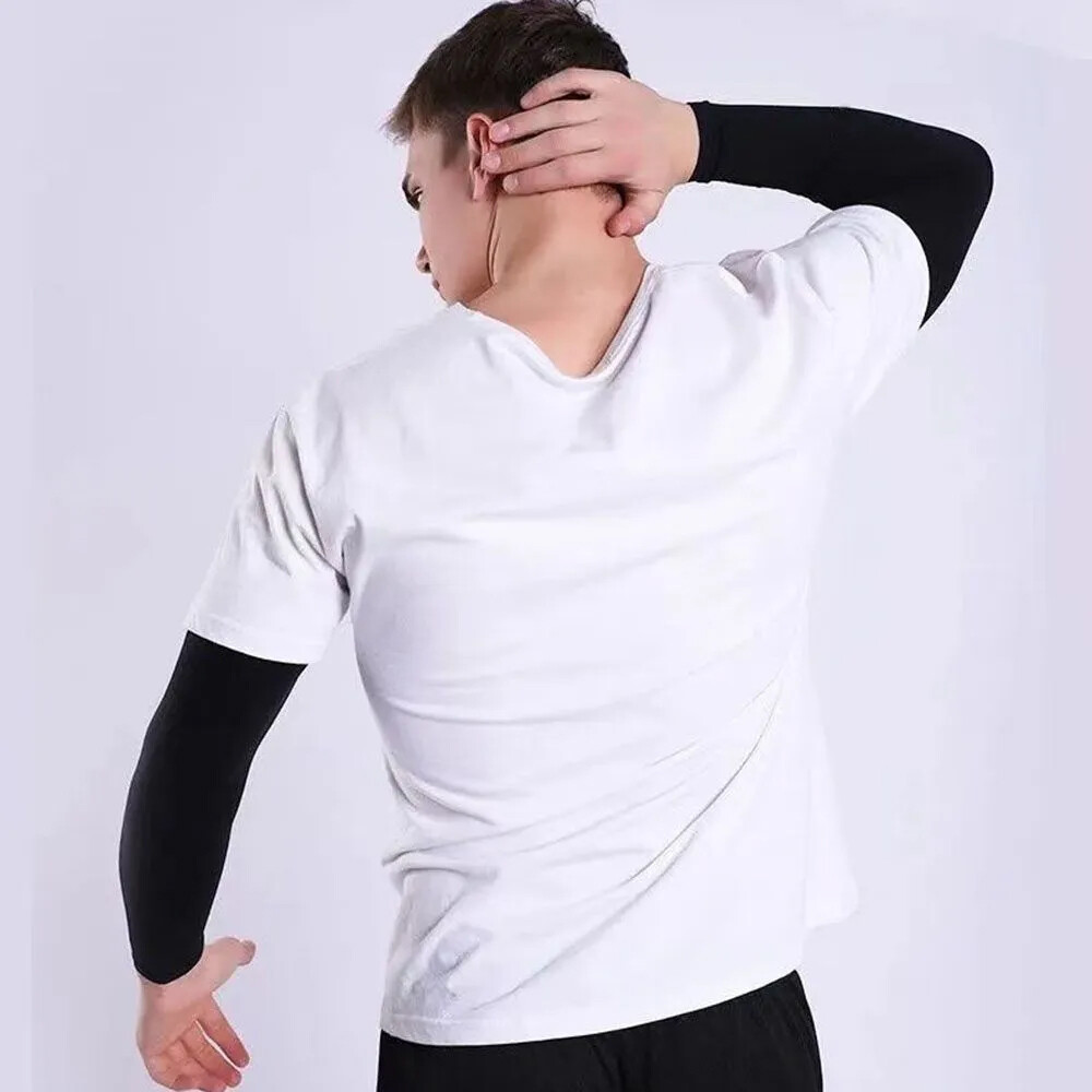 Summer Cooling Arm Sleeves Cover UV Sun Protection Sports Outdoor for Men Women
