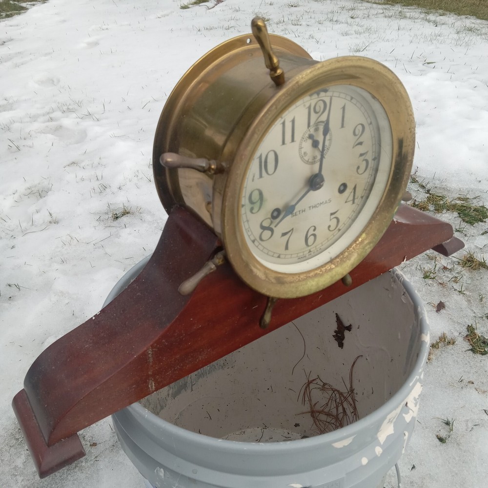 Seth Thomas Ship Clock.