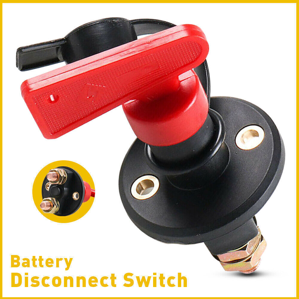 Battery Disconnect Switch Marine Cut/Shut Off 200/1000 Amp Ship Boat RV Boat ATV