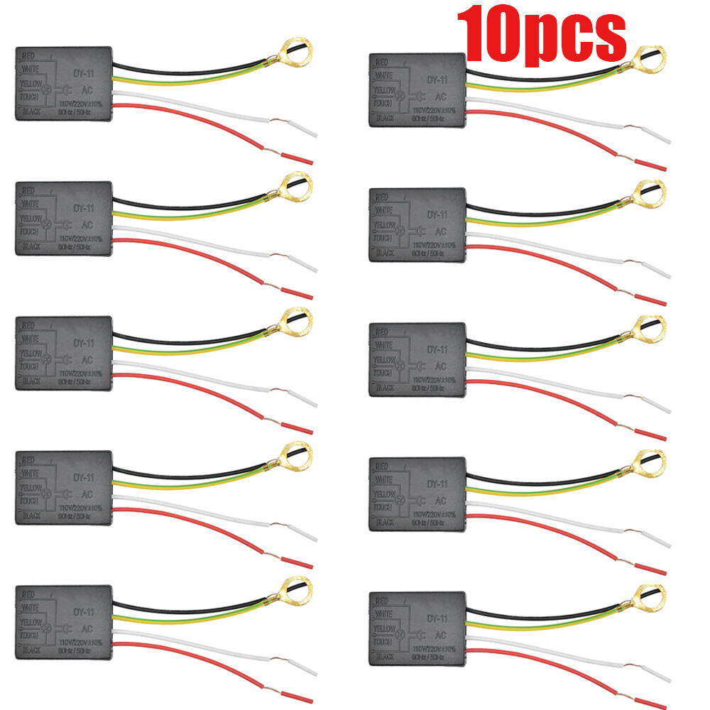 10 X 220V 3 Way Touch Sensor Switch Desk light Parts Touch Control Sensor Dimmer