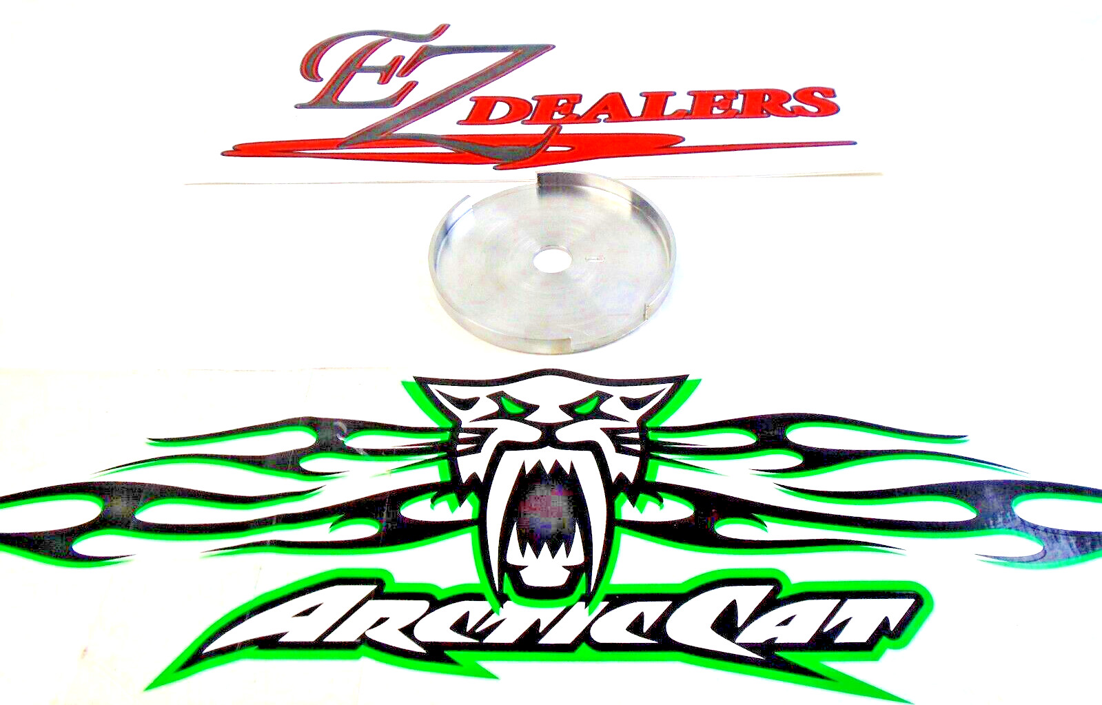 Kitty Cat Snowmobile Recoil Drive Plate Cover Arctic Cat 3002-498 Fits 3002-493