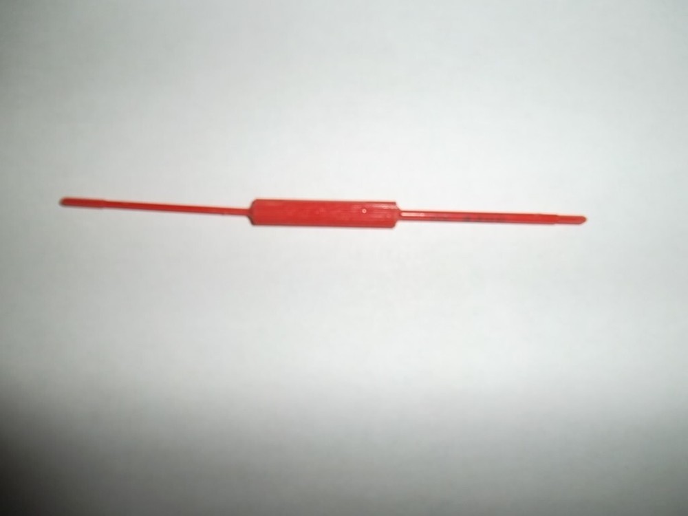 0.125" Double Hex Alignment Tool, One Side Recessed, 5" Overall Length