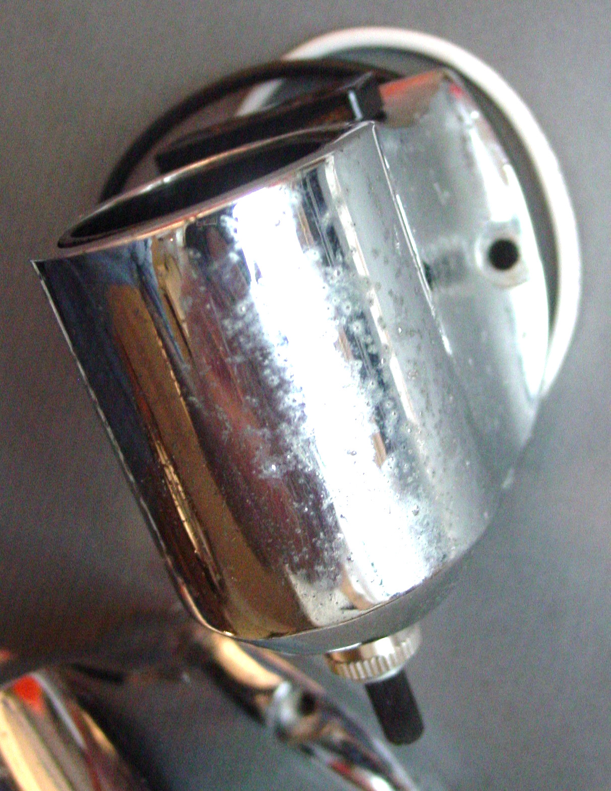 2 Vintage Perko Yacht Bulkhead Galley Art Deco Light Fixture Camper Boat Cabin