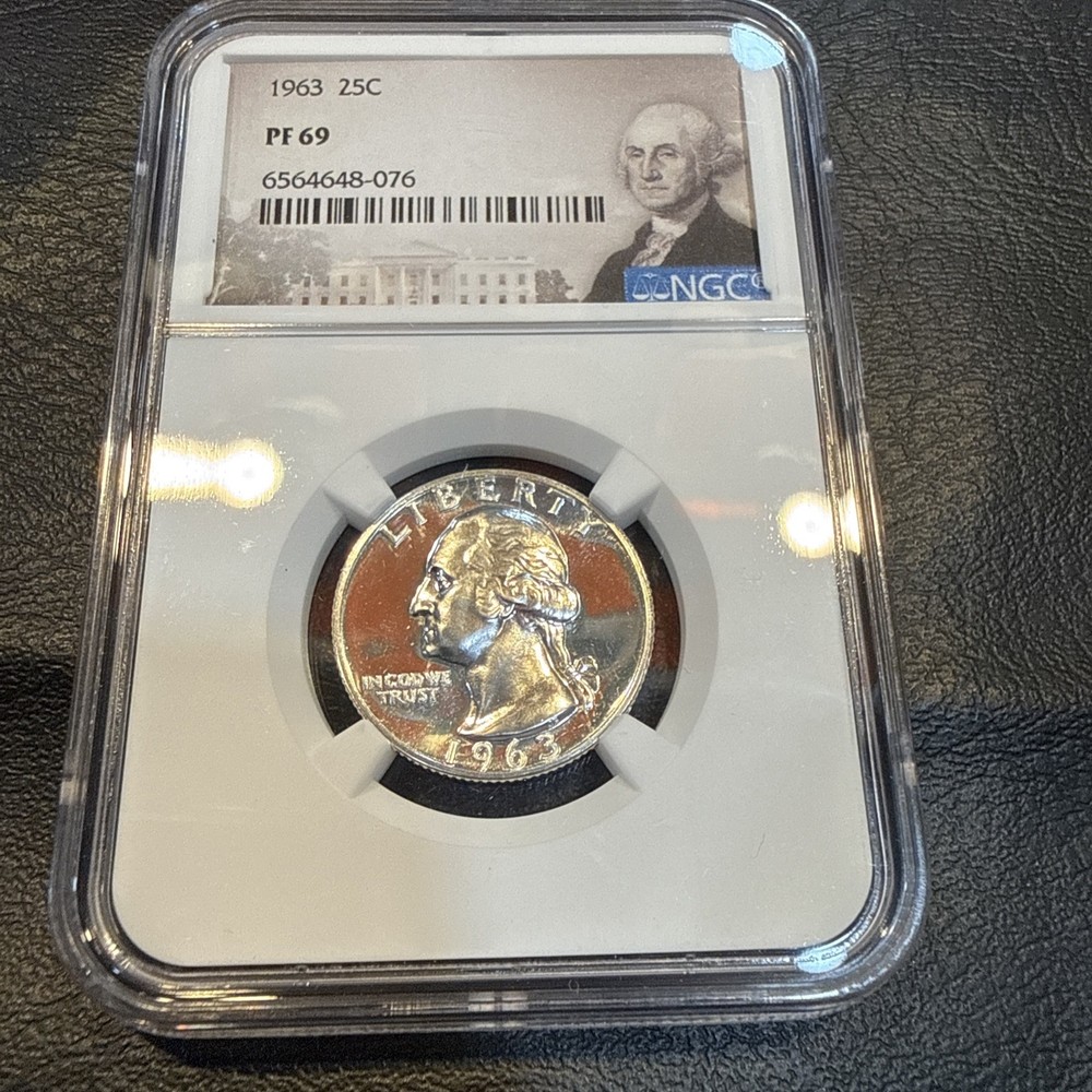 1963 NGC Proof Set PF69 Matching Holders