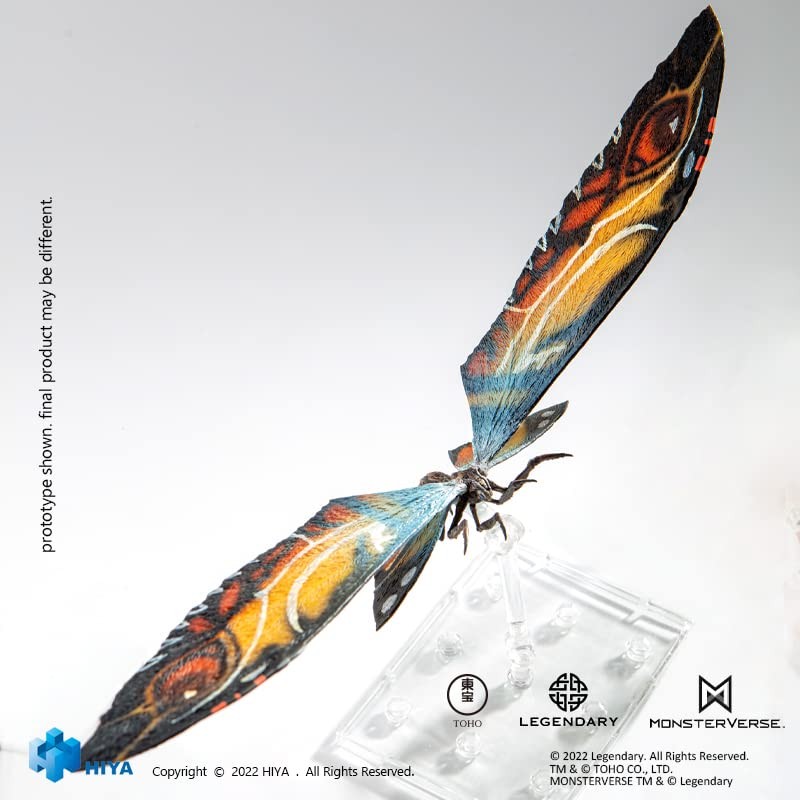 Godzilla: King of Monsters – Mothra Exquisite Basic Action Figure Multicolor