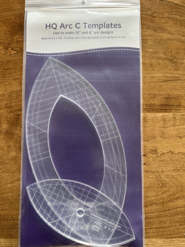 HQ Handi Quilter Arc C Templates NEW