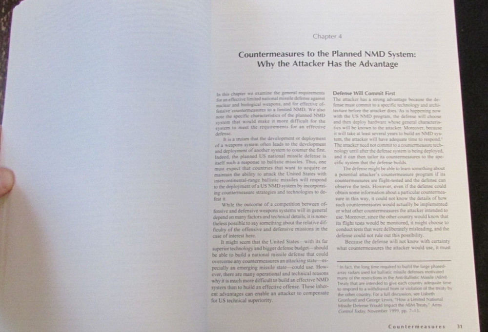 2000 US Missile Defense System Technical Evaluation MIT Concerned Scientists