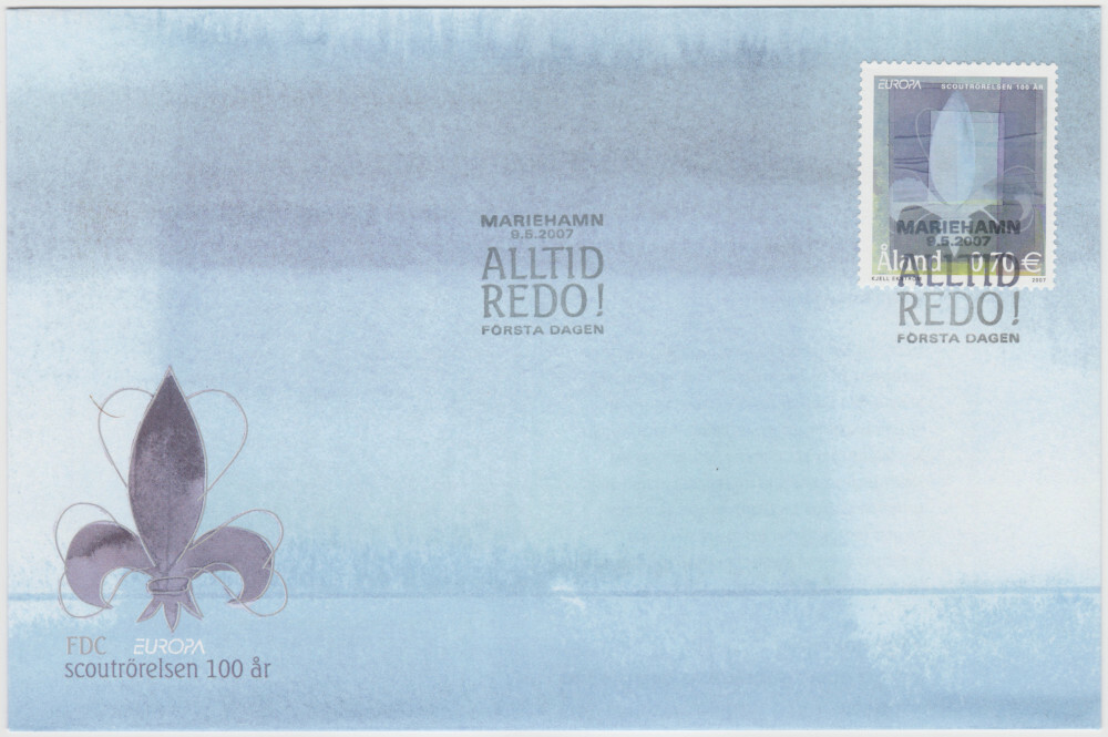 Aland FDC 2007, Scouting, Mint