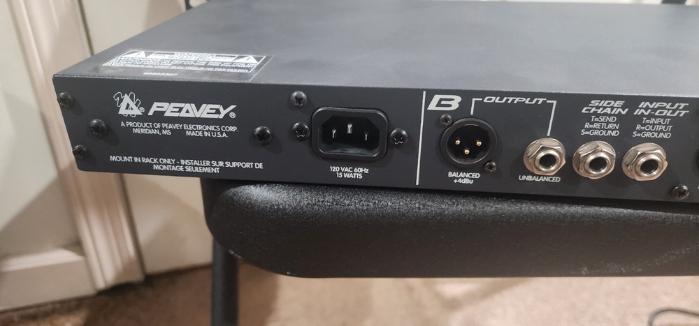 Peavey CEL 2 2-Channel Compressor Expander Limiter Gate Rackmount Processor