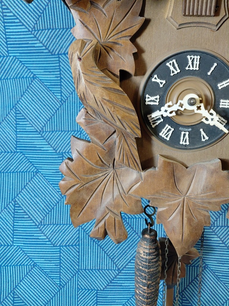 Large 1 Day Cuckoo Clock Complete Working . Watch Video