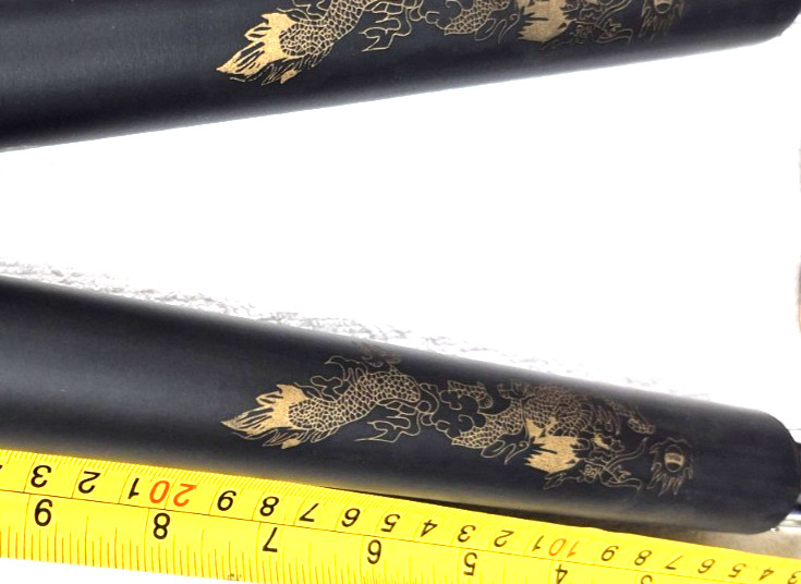 Foam Nunchucks for Martial Art Karate Training DRAGON - Black