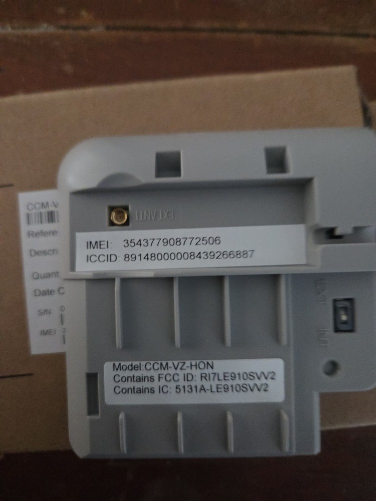 CCM-VZ -HON Cellular Communication Module