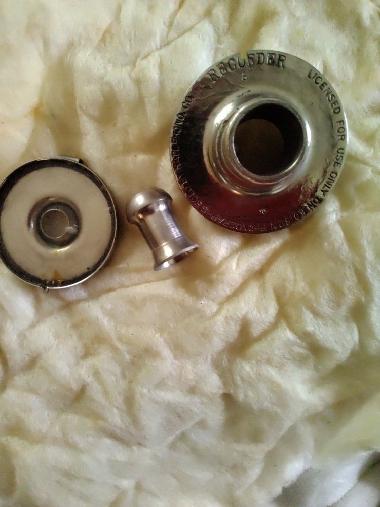 Edison Phonograph Recorder. Missing sapphire attachment.