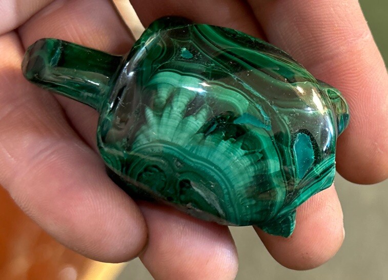 2” Malachite Turtle