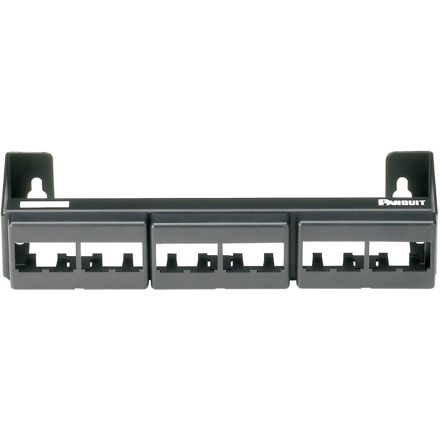 Panduit CWPP12WBL 12-Port Flat Patch Panel