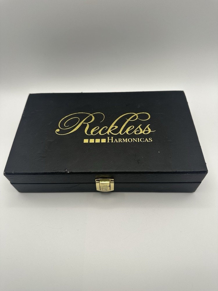 3 Reckless Harmonics With Case Keys E-A-G (3 Harmonicas)