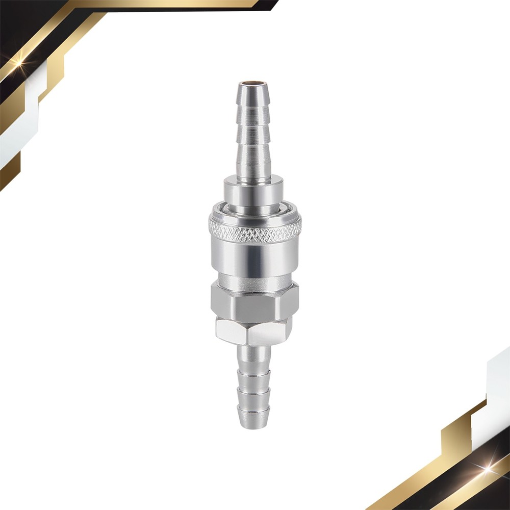 Quick Coupler Air Hose Fitting Connector 8mm Barb Quick Disconnect