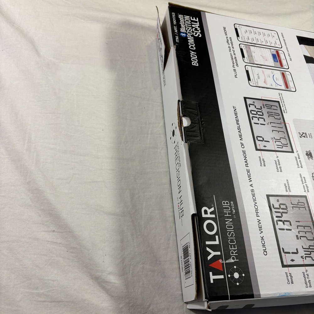 Taylor Body Composition Scale New Open Box