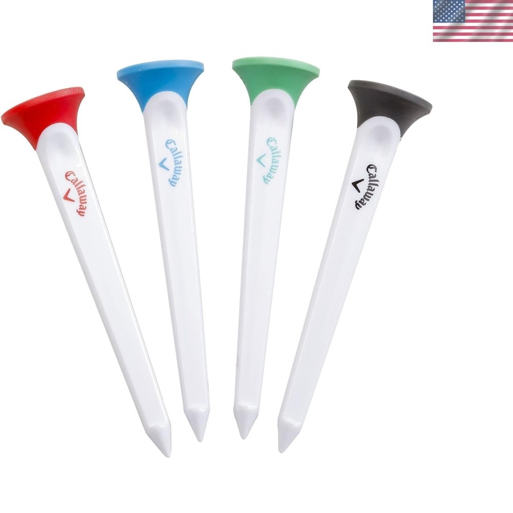 Multipurpose Golf Tees – Unbreakable Design for Optimal Performance (4 Pack)