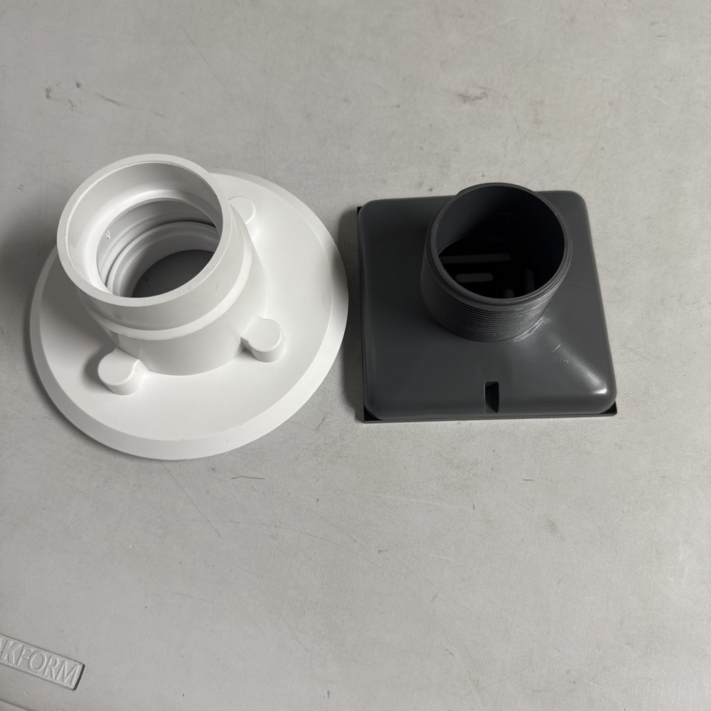 PROFLO PF607MB Square Shower Drain - Black
